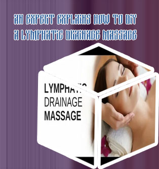 Diy facial massage for lymphatic drainage