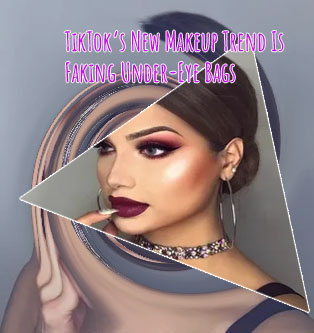 Eye bag makeup trend