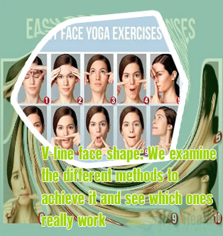 Facial massage to change face shape