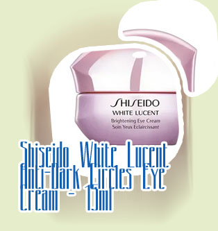 Shiseido white lucent eye cream