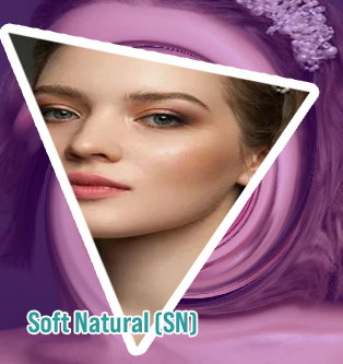 Soft natural makeup look